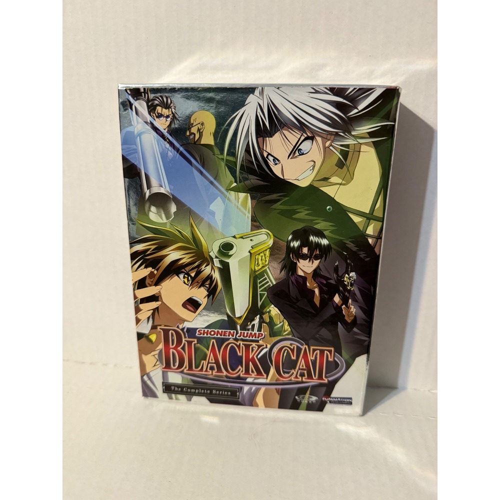 Shonen Jump Black Cat The Complete Series DVD Box Set Funimation Gonzo 6-Disc